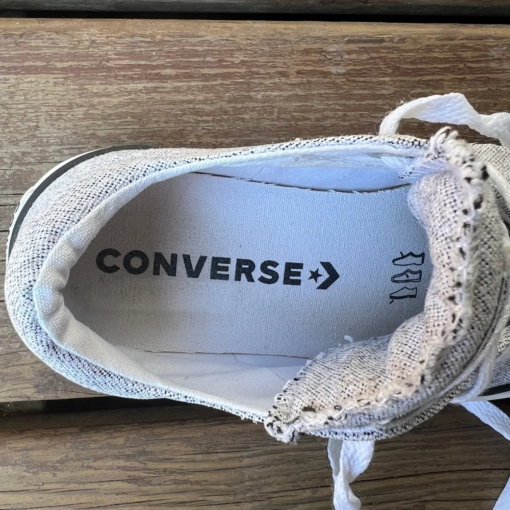 Converse Chuck Taylor All Star Women's Madison Oxford Gray Sneaker Size 6 Womens
